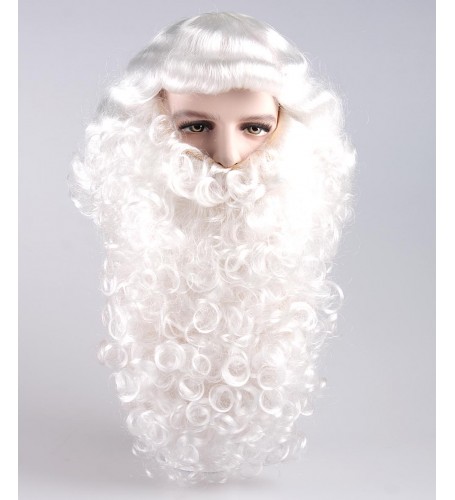 Professional Santa Claus Wig and Beard Set HX-001